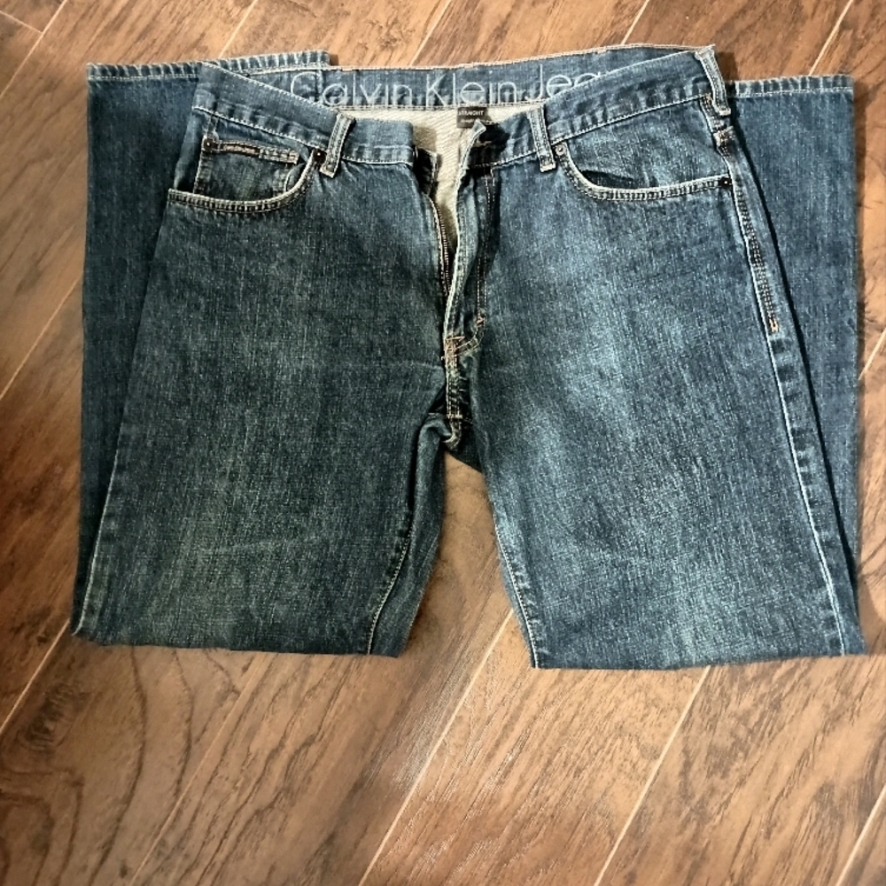 Calvin Klein Men's Blue Jeans